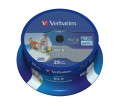 Płyta BDR Verbatim 43811 (25GB; 6x; 25szt.; Cake) - 1061187