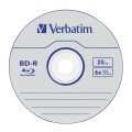 Płyta BDR Verbatim 43837 (25GB; 6x; 25szt.; Cake) - 1061183