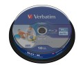 Płyta BDR Verbatim 43804 (25GB; 6x; 10szt.; Cake) - 1061177