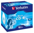 Płyta CD Verbatim 43365 (700MB; 4x; 10szt.; Jewel Case) - 1061203