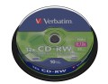 Płyta CD Verbatim 43480 (700MB; 12x; 10szt.; Cake) - 1061211