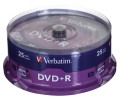 Płyta DVD Verbatim 43500 (4,7GB; 16x; 25szt.; Cake) - 1061242