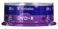 Płyta DVD Verbatim 43500 (4,7GB; 16x; 25szt.; Cake) - 1061243