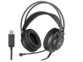 A4TECH SŁUCHAWKI FSTYLER FH200U USB CZARNE A4TSLU46816 - 930504