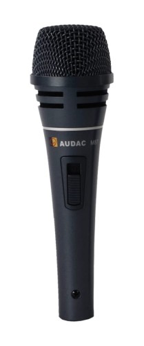 AUDAC MIKROFON RĘCZNY WOKALOWY Z WYŁĄCZNIKIEM - 1128037