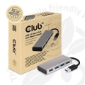 Hub Club3D CSV-1431 (USB 3.0 4-port Hub With Power Adapter) - 1065424
