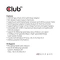 Hub Club3D CSV-1431 (USB 3.0 4-port Hub With Power Adapter) - 1065423