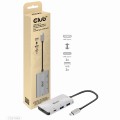Hub Club3D CSV-1543 (USB Gen2 Type-C PD Charging to 2x Type-C 10G ports and 2x USB Type-A 10G ports Hub) - 1065460