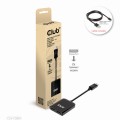 Hub Club 3D CSV-7200H Multi Stream Transport (MST) Hub DisplayPort™  1.4 to DisplayPort™ 1.4 to HDMI™ Dual Monitor 4K60Hz M/F - 1065478