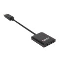 Hub Club 3D CSV-6200 Multi Stream Transport (MST) Hub DisplayPort™ 1.2 Dual Monitor (Polybag) - 1065494
