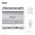 Hub 3D CSV-1580 THUNDERBOLT 4 PORTABLE 5 IN 1 HUB WITH SMART POWER, 3 X THUNDERBOLT 4 + 1X USB GEN2 +1X DC POWER - 1065507