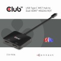 Hub Club 3D CSV-1556 USB Gen1 Type-C Triple Display DP Alt-Mode DisplayLink Dynamic PD Charging Dock with 120W PS - 1065402