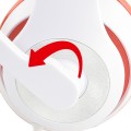 GEMBIRD SŁUCHAWKI MHS-03-WTRD MINI JACK 4-PIN, 1.8M, BIALO-CZERWONE - 1194959