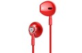 Słuchawki Lenovo HF140 (przewodowe, douszne, czerwone) - 1068202