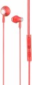 Słuchawki Lenovo HF140 (przewodowe, douszne, czerwone) - 1068203