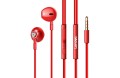 Słuchawki Lenovo HF140 (przewodowe, douszne, czerwone) - 1068204