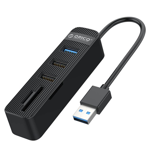 Hub USB Orico TWU32-3AST-BK-EP 2 porty USB-A czytnik kart SD - 1220988