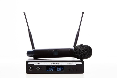 RELACART ZESTAW BEZPRZEWODOWY Z ODBIORNIKIEM POJEDYNCZYM ORAZ MIKROFONEM DORĘCZNYM UR-230S + UH-230 - 1128032