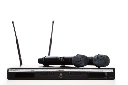 RELACART ZESTAW BEZPRZEWODOWY Z ODBIORNIKIEM PODWÓJNYM ORAZ DWOMA MIKROFONAMI DORĘCZNYMI UR-270D MH (2X UH-270) A - 1209664