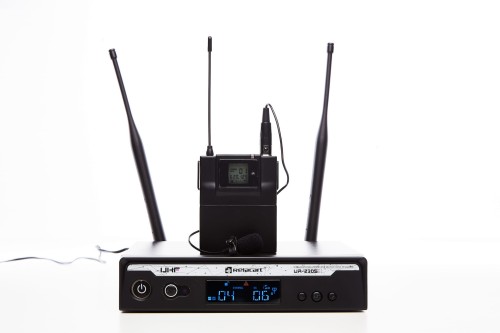 RELACART ZESTAW BEZPRZEWODOWY: ODBIORNIK POJEDYNCZY + BODYPACK + MIKROFON KRAWATOWY UR-230S+UT-230+LM-C400 - 1128038
