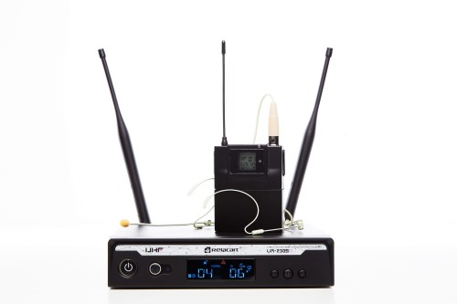 RELACART MIKROFON BEZPRZEWODOWY ZESTAW ODBIORNIK UR-230S, NADAJNIK UT-230S ORAZ MIKROFON NAGŁOWNY HM-800S - 1066723