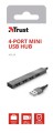 HUB USB Trust Halyx 4-portowy Mini USB (23786) - 953608