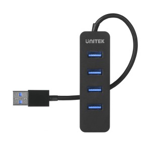 UNITEK HUB USB-A 4X USB-A 3.1, AKTYWNY,10W, H1117A