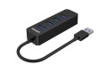 HUB USB-A Unitek H1117A 4xUSB-A 3.1, aktywny, 10W - 1165495