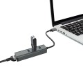 Hub USB 3.0 Ethernet Vakoss TC-4502X - 953561