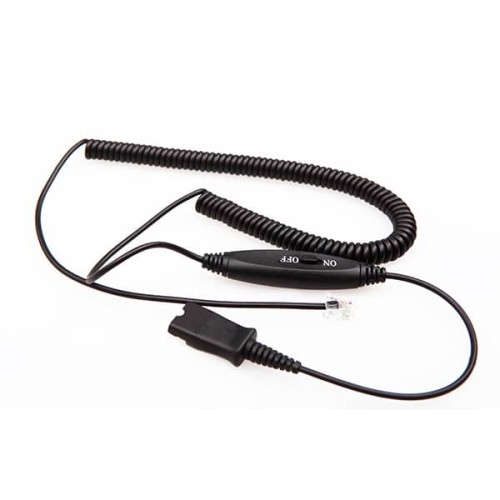 Kabel z sterowaniem VBeT QD-RJ09 Plug(04) telefony: Avaya, Polycom, Mitel, Astra, Fanvil, Digium, Escene, Nec, Sangoma - 954137