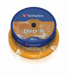 Płyta DVD Verbatim 43522 (4,7GB; 16x; 25szt.; Cake)