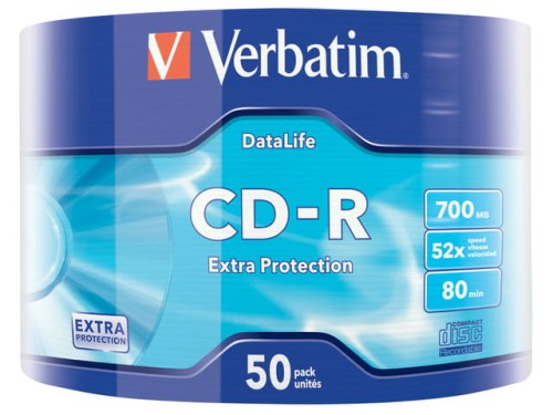 PLYTA CDR VERBATIM 700MB SP50 x52 - 1061195