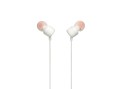 Słuchawki JBL T110 (biały, z mikrofonem) - 1185933