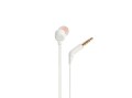 Słuchawki JBL T110 (biały, z mikrofonem) - 1185935