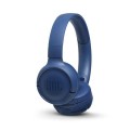 Słuchawki JBL Tune 500BT (niebieskie, bezprzewodowe, z wbudowanym mikrofonem, nauszne) - 717596