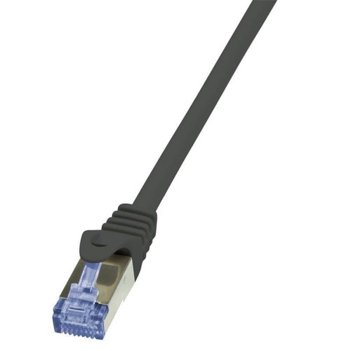 Patchcord LogiLink CQ3023S Cat.6A S/FTP 0,50m czarny - 695619