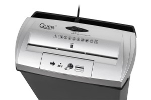 Niszczarka dokumentów, kart, CD, 13 L Quer URZ0951