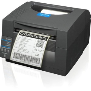 Drukarka etykiet CITIZEN CL-S521 1000815 (Termotransferowa; RS-232, USB; 203 dpi)