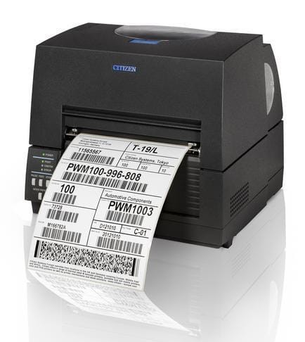 Drukarka etykiet CITIZEN CL-S6621 1000836 (druk termiczny; RS-232, USB; 203 dpi) - 818371