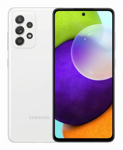Samsung Galaxy A52 (A525) 6/128GB 6,5" SAMOLED 2400x1080 4500mAh Dual SIM 4G White - 1129479