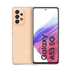 Smartfon Samsung Galaxy A53 (A536) 8/256GB 6,5" SAMOLED 2400x1080 5000mAh Hybrid Dual SIM 5G Peach