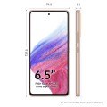 Samsung Galaxy A53 (A536) 8/256GB 6,5" SAMOLED 2400x1080 5000mAh Hybrid Dual SIM 5G Peach - 1201592