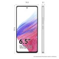 Smartfon Samsung Galaxy A53 (A536) 8/256GB 6,5" SAMOLED 2400x1080 5000mAh Hybrid Dual SIM 5G White - 1220345