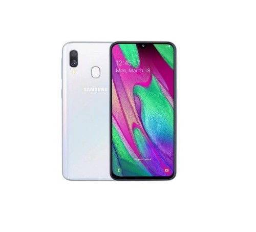 Smartfon Samsung Galaxy A40 64GB Dual SIM White (A405) - 983620