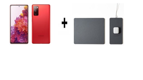 POUT Hands3 Split podkładka z szybkim ładowaniem bezprzewodowym, szara+++Smartfon Samsung Galaxy S20 FE (G781) 6/128GB 6,5" SAMOLED 2400x1080 4500mAh 5G Red - 1317116