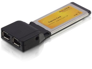 Kontroler FireWire Delock Express Card 34 -> 2x FireWire 1394a 6-pin