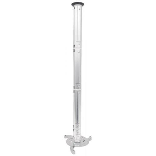 Ramię do projektora Manchattan 13-106 cm. 10kg, sufitowe, srebrne - 980105