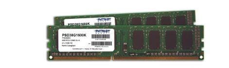 Pamięć DDR3 Patriot Signature Line 8GB (2x4GB) 1600 MHz CL11 1,5V - 979293