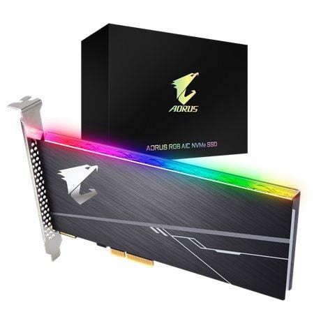 Dysk SSD Gigabyte AORUS HHHL SSD 512GB  PCI-Express 3.0 x4 (3480/2100 MB/s) 3D TLC - 978744