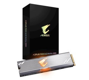 Dysk SSD Gigabyte AORUS SSD 256GB M.2 2280 NVMe PCIe 3.0 x4 (3100/1050 MB/s) 3D TLC